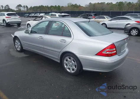 2005 Mercedes-Benz C 240 4Matic from USA, damaged, VIN WDBRF81J45F690480